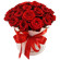 красные розы в шляпной коробке. ЮАР